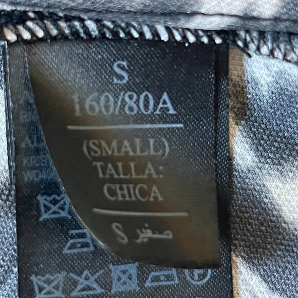 ALLSAINTS Leopard Animal Print Long Sleeve Bow Neck Maxi Dress  EUC  Size Small - Picture 14 of 16